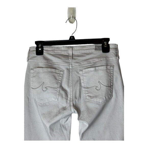 AG Adriano Goldschmied Jeans Women 26 Gray The Prima Mid Rise Cigarette Crop‎ - Picture 4 of 10